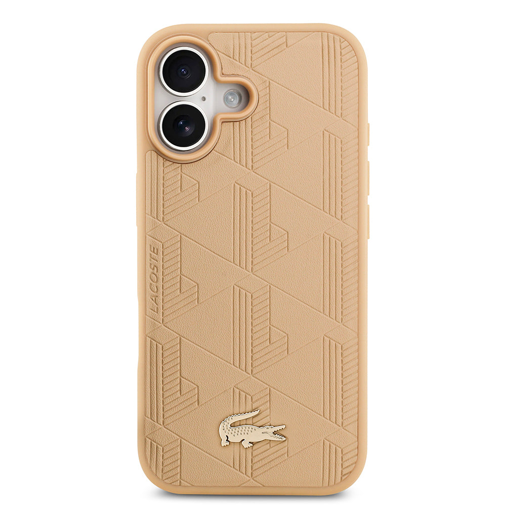 Lacoste iPhone 17 Orjinal Lisanslı M-safe Şarj Özellikli PU Deri Tasarımlı Karışık Monogram Desenli Kılıf Lacoste iPhone 17 Orjinal Lisanslı M-safe Şarj Özellikli PU Deri Tasarımlı Karışık Monogram Desenli Kılıf